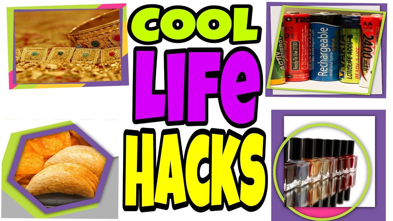 COOL AND EASY LIFE HACKS!! - YouTube