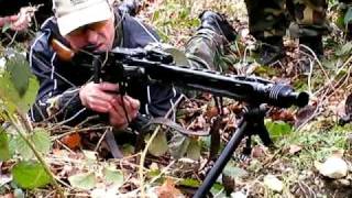Shoei MG42 test firing at GASS (Airsoft Site)