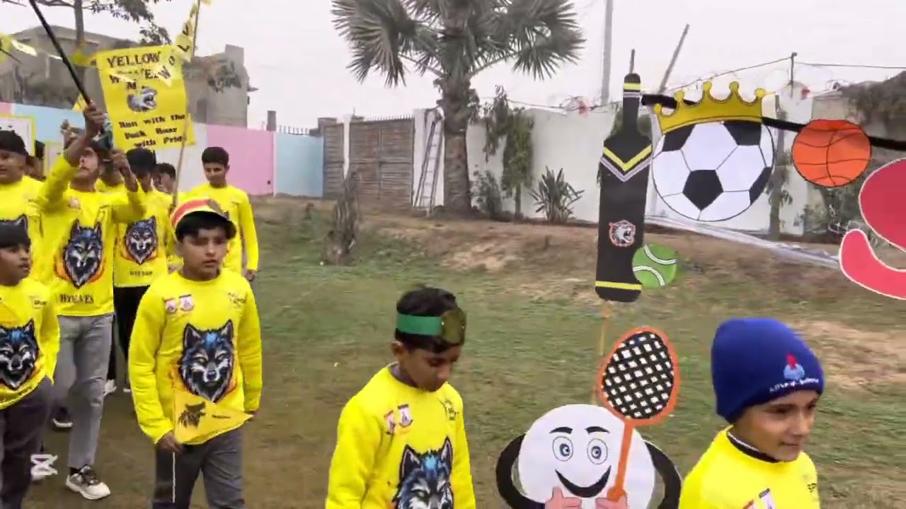 Entry of Markhor team and Wolves team 