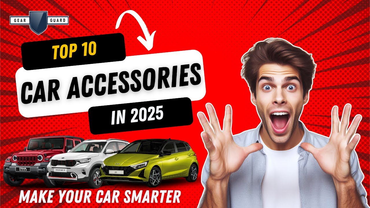 “Top 10 Car Accessories to Make Your Drive Smarter in 2025! 😍” - YouTube