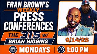 Fran Brown Syracuse Football vs. Pitt Week Press Conference Live Reaction
