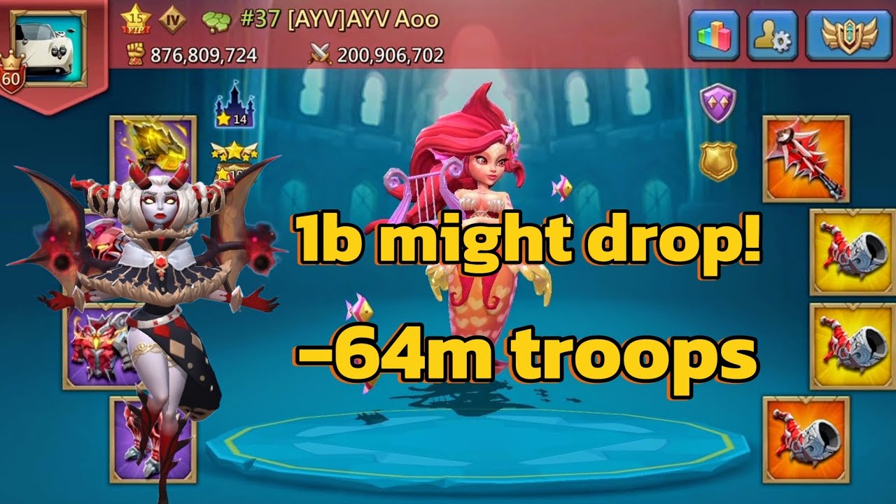 We Zeroed 64m Troops in Seconds! KVK Part 2 | Lords Mobile - YouTube