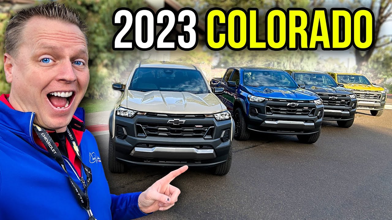 Witness the Future: 2023 Chevy Colorado in Every Trim Level!