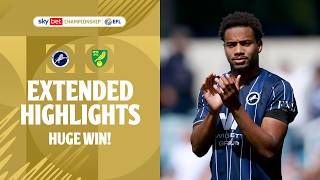 HUGE WIN! | Millwall v Norwich City extended highlights