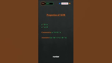 💥 Bitwise XOR Explained in 60 Seconds! 🤯 | Exclusive OR 🧠 #Shorts | Tabspace