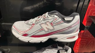 New Balance 740 (Mercury Red/ White/ Castlerock) - Style Code: U740RD2