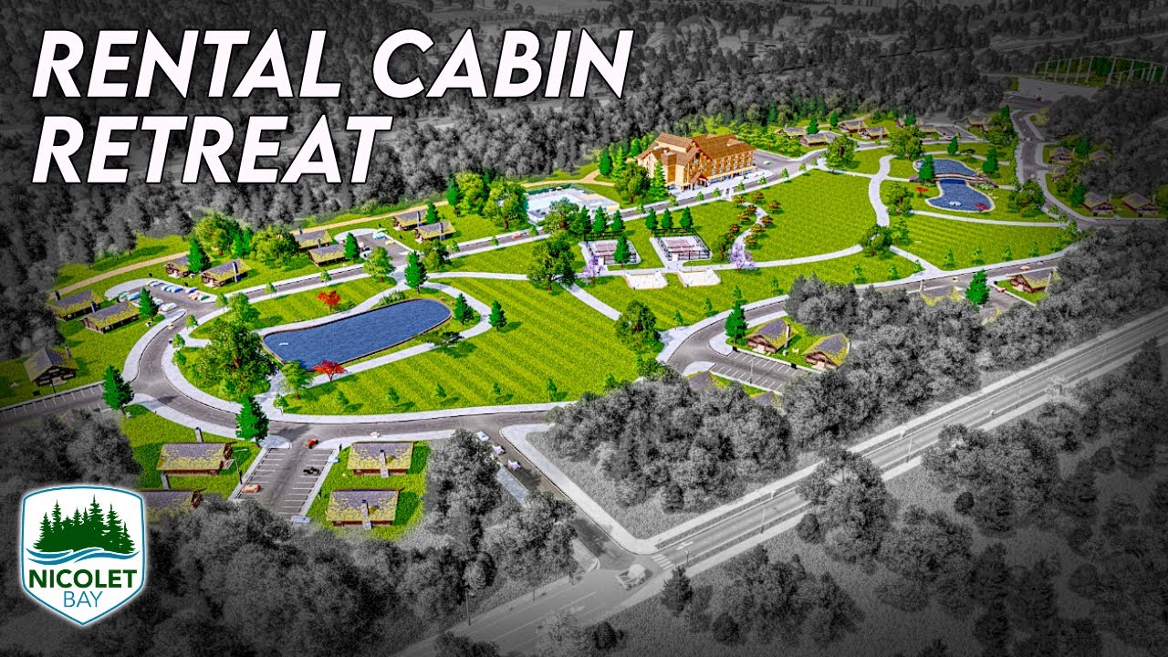 These Luxurious Rental Cabins Retreat have a SECRET twist!  | Nicolet Bay 24