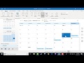 Using the Microsoft Outlook Calendar