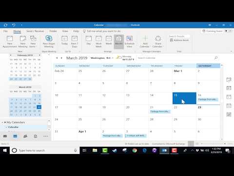 Video: Cara Menyalin Dan Menempel Tanggal Di Kalender Outlook 2010