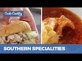 How to Make Tennessee Pulled Turkey Sandwiches and Eastern North Carolina Fish Stew