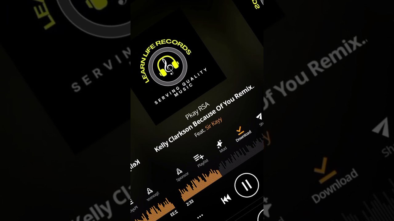 Kelly Clarkson Because Of You Retake by Pkay RSA & Sir Kayy