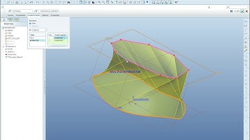 Boundary Blend in pro E (Complete)