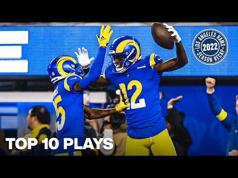 Top 10 Plays Of 2022  Rams Season Recap 