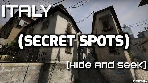 Italy Hide and Seek (Secret Spots)