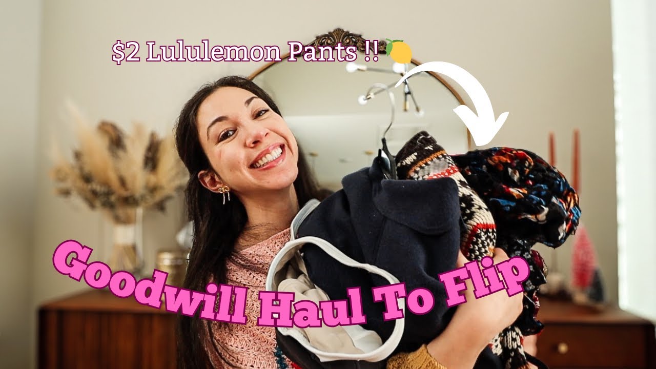 Goodwill Thrift Haul To Sell Online For Profit Anthropologie