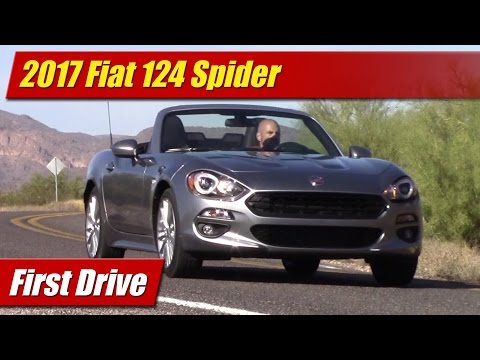 Video: Fiat 124 Spider First Drive - El Manual