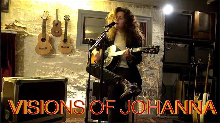 Visions of Johanna Unplugged version - Unplugged performance video thumbnail