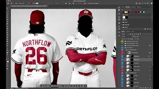 Baseball Uniform Template - Tutorial