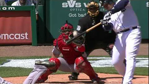 2012/04/08 Miggy's sacrifice fly