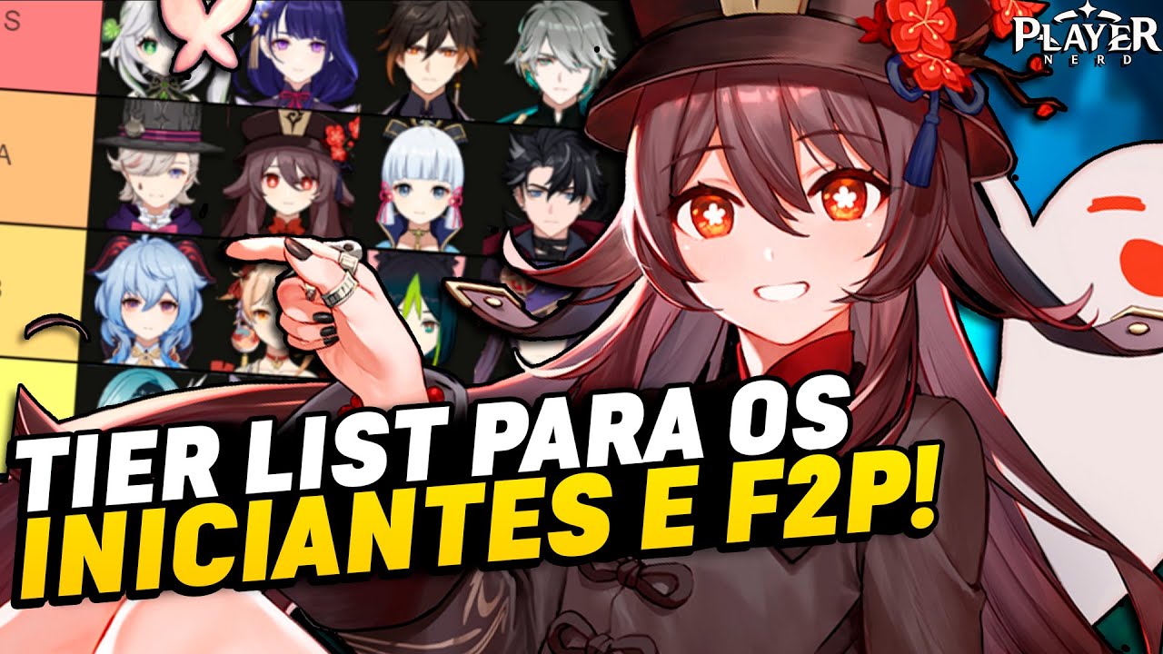 TIER LIST DOS MELHORES PERSONAGENS DE PYRO!! GENSHIN IMPACT 