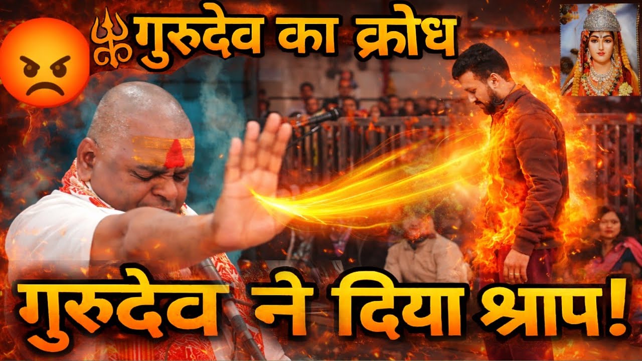 गुरु देव को आया क्रोध !! गुरु देव ने दिया श्राप #karaulisarkarishwariyachikitsa #karaulisarkar #मां