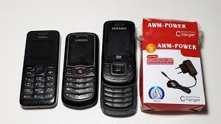 Купил три ретро шлака телефона. Сам в шоке ! Nokia 105. Samsung E1081. Samsung E1360(, 2018-01-13T23:27:02.000Z)