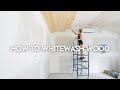 How to Whitewash Wood