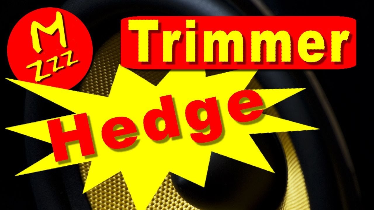 Electric Hedge Trimmer Sound Effect Copyright Free Sound Effect YouTube