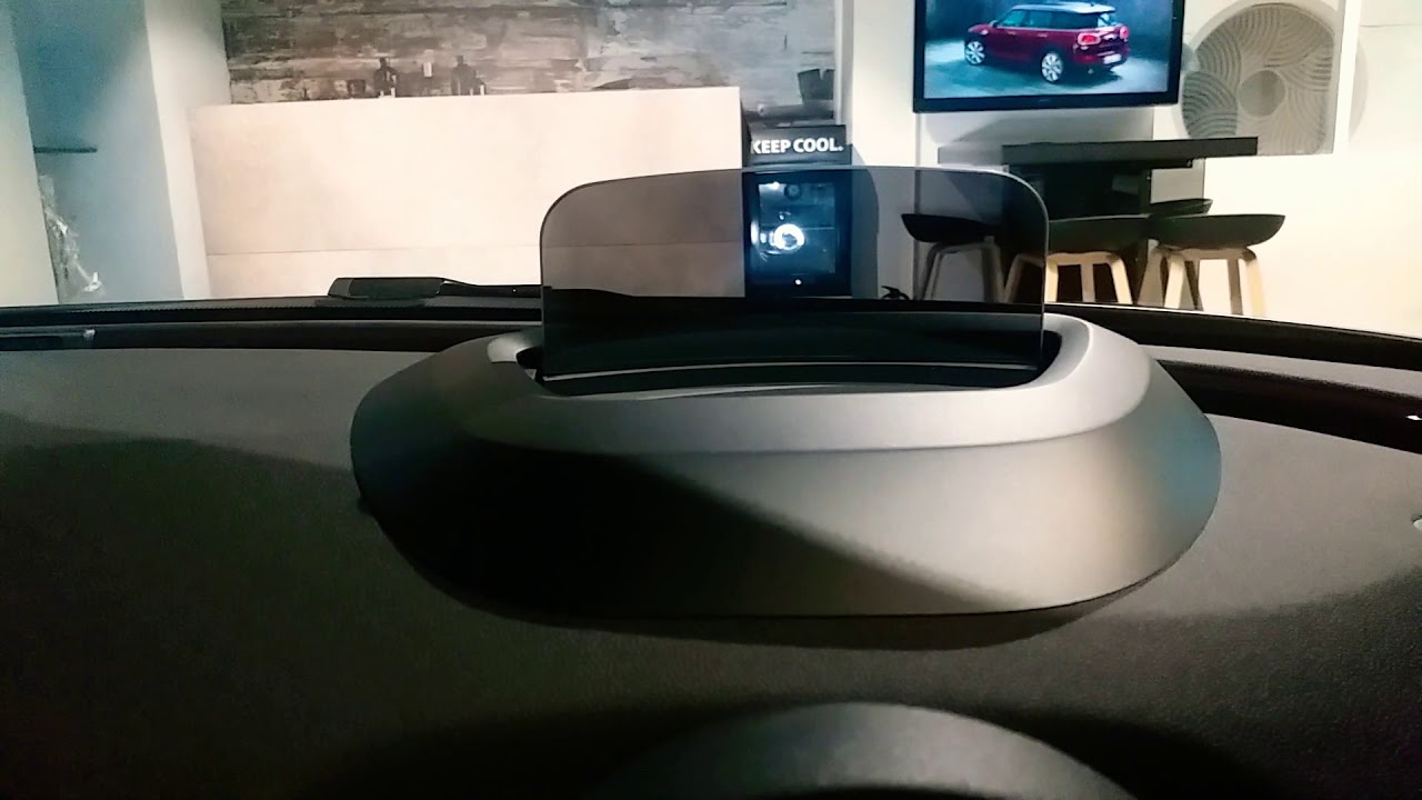 MINI Heads Up Display Demonstration mode YouTube