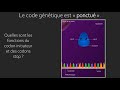 La traduction partie 2  les particularits du code gntique redondance codons stop 