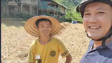 Tiếp Tục Làn Vườn Rau | ( P2 ) Khơi Rơm Và Dự Định Chuyển Vật Liệu Làm Nhà Trước Cho Tủa