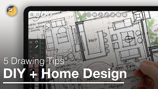 How to Draw: 5 iPad Drawing Tips for DIY + Home Design that will Change Your Life by morpholio 10,416 views 1 year ago 7 minutes, 44 seconds