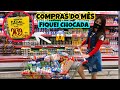 COMPRAS DO MÊS MERCADO ATACADISTA | SÃO VICENTE - SP + VALOR TOTAL