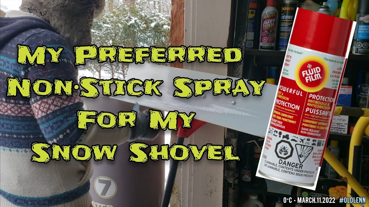 Do you use a nonstick spray for your snow shovel/snowblower ? YouTube