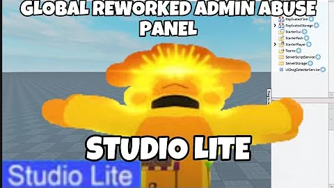 HOW TO MAKE A GLOBAL REWORKED ADMIN ABUSE PANEL [ Studio Lite ]