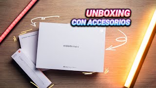 Xiaomi Pad 6 - Unboxing con todos sus accesorios - PRIMERAS IMPRESIONES