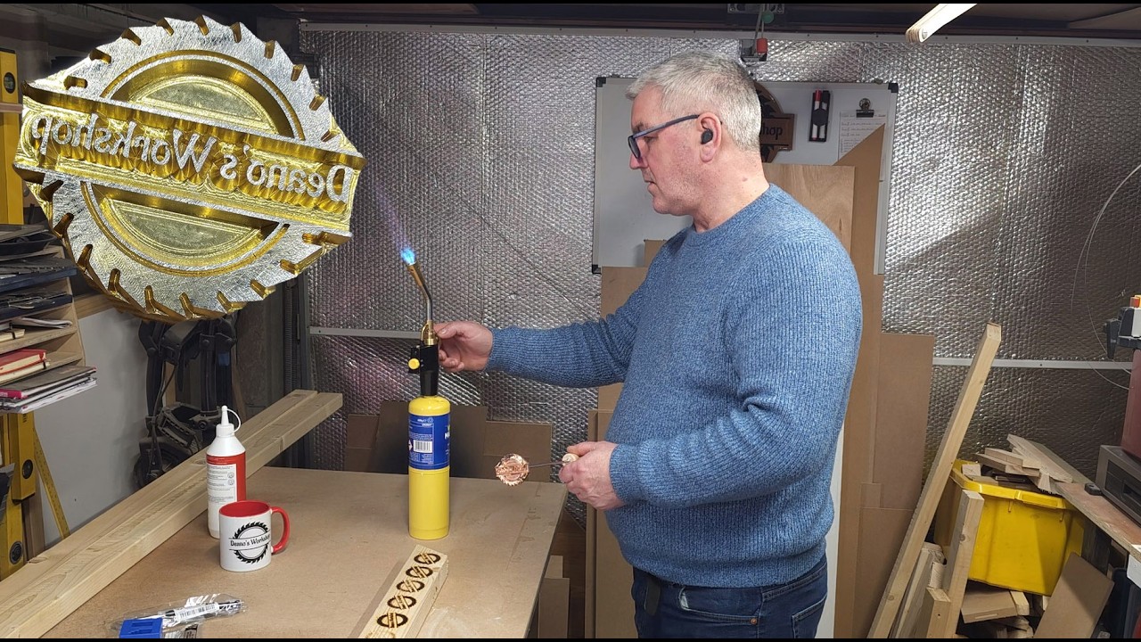 I brought myself a personalised CHEAP branding iron. 