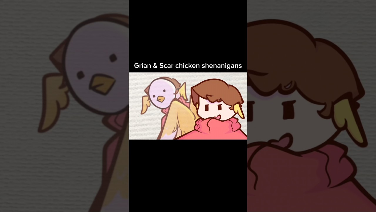 Grian & Scar testing Docm and his chicken limits || Hermitcraft Animatic
