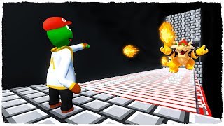 ME ENFRENTO A BOWSER EN SUPER MARIO DEL MUNDO DE PLASTILINA DE MINECRAFT