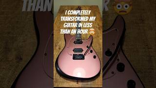 Refinishing a Guitar with Automotive Vinyl Wrap
