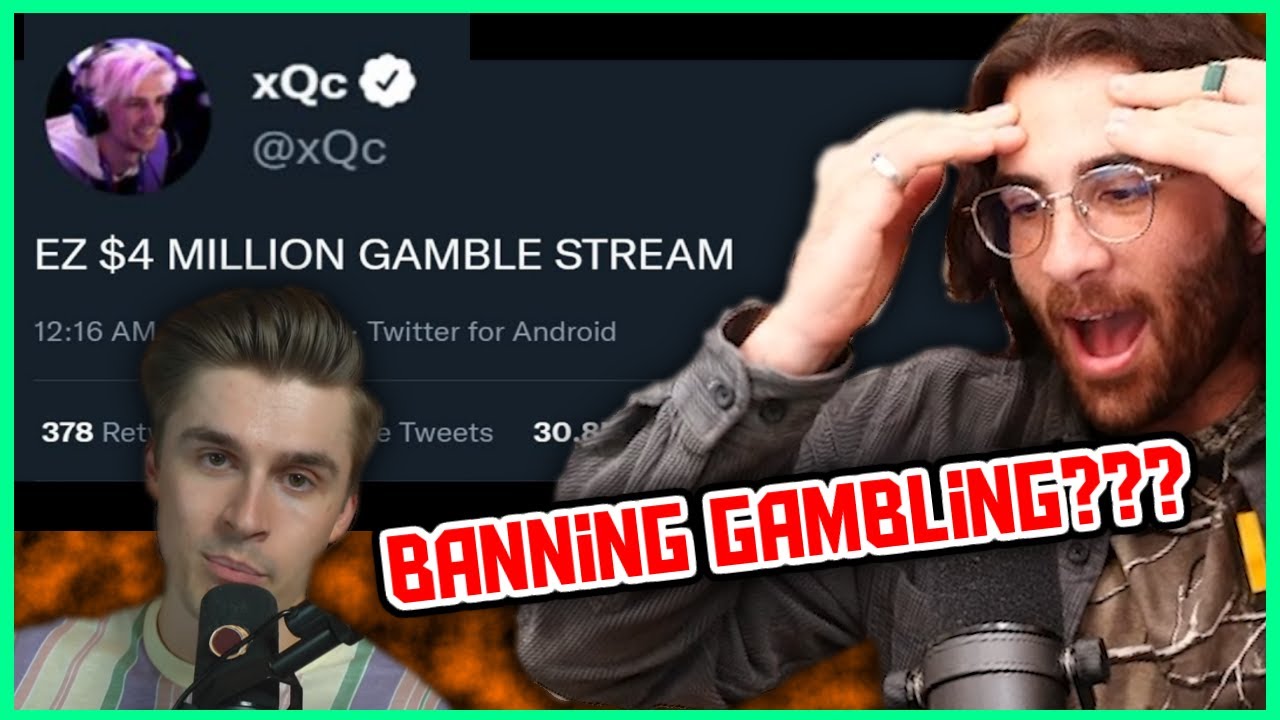 Hasanabi Reacts to Twitch Needs to Stop Gambling Streamers by Ludwig ft. xQc