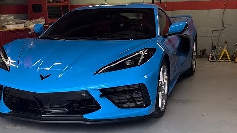 2023 Chevy Corvette C8 Jack pad install