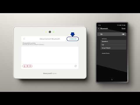 Honeywell Home ProSeries – Comment jumeler le système avec des appareils par Bluetooth