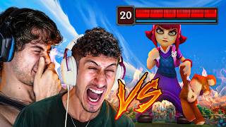 I Forced Mooda To 1v1 A 10K HP Iron Player