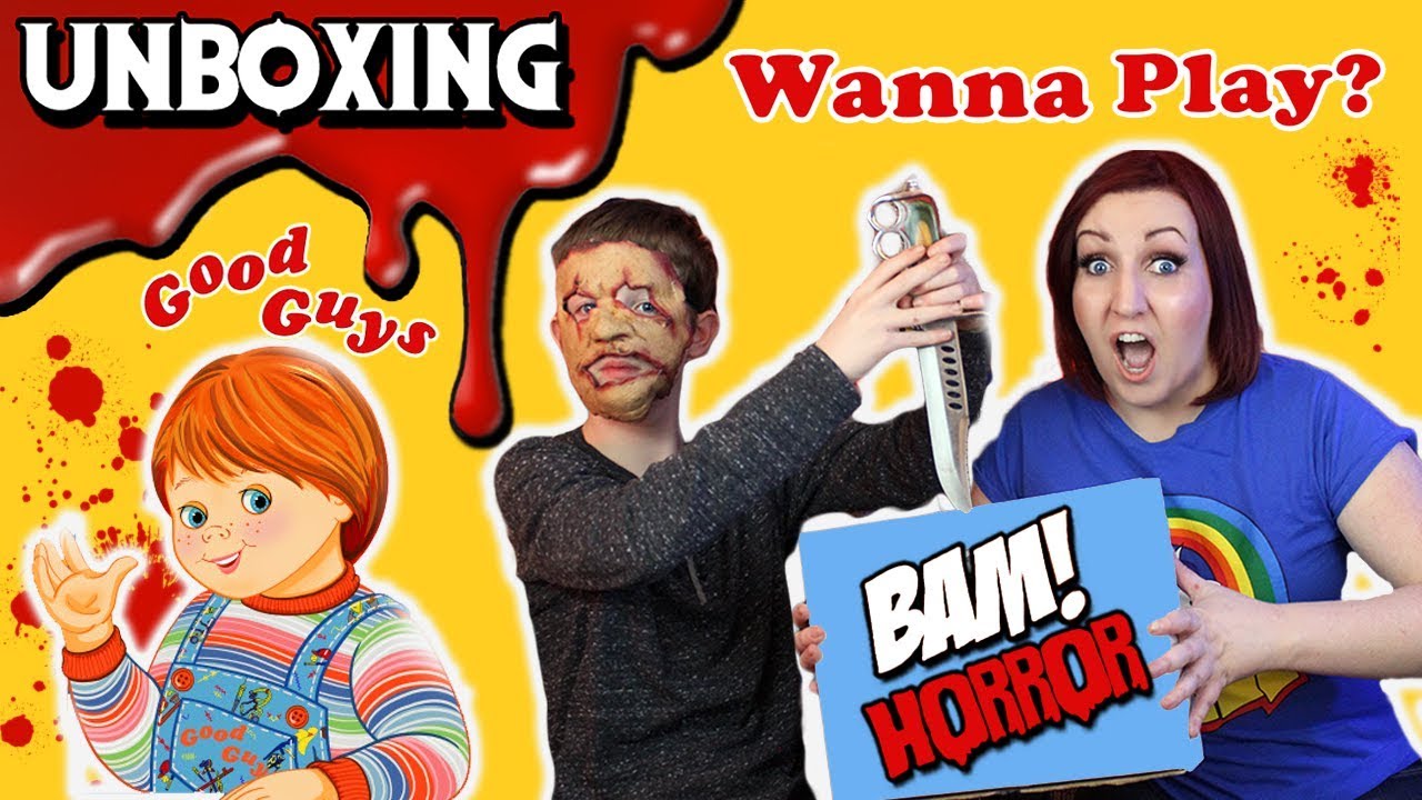 BAM BOX HORROR (January 2019) 💀 Unboxing Chucky, The Shining & More!