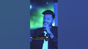 Thumbnail of tujhe kitna chahne lage hum live by Dhruvesh patel