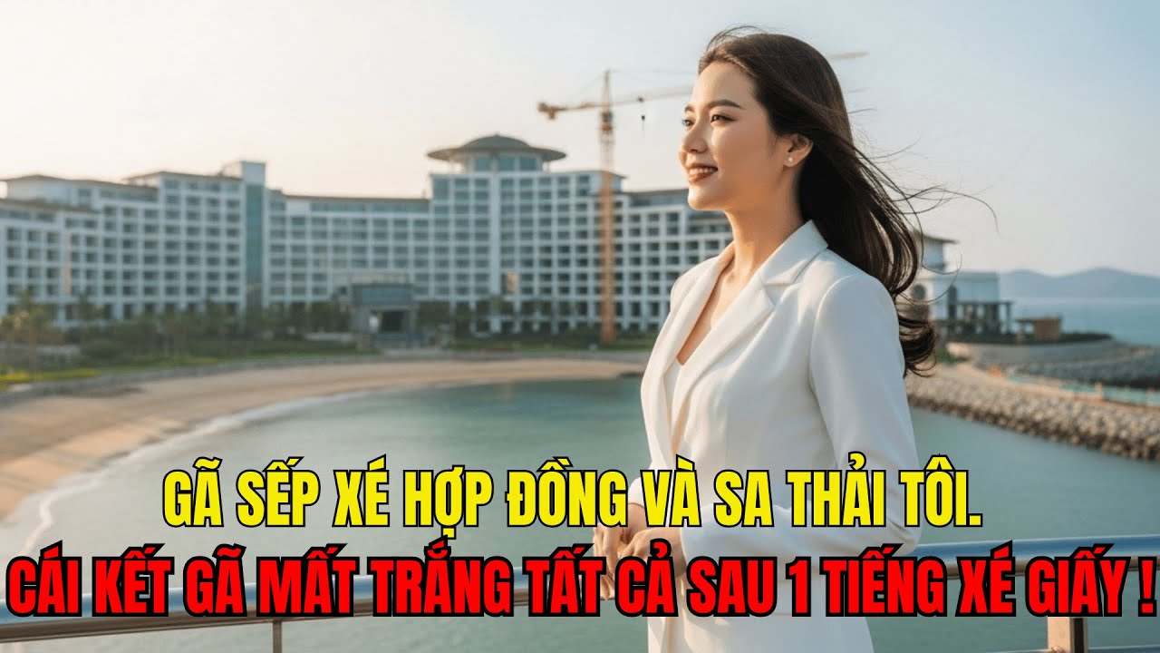 Mảnh Hợp Đồng Vụn Và Bản Án Cho Kẻ Kiêu Ngạo MẤT TRẮNG TẤT CẢ SAU 1 TIẾNG XÉ GIẤY.