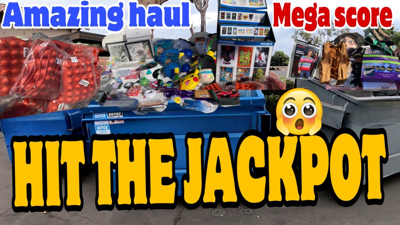 DUMPSTER DIVING - THIS IS UNBELIEVABLE!!  I HIT THE JACKPOT. SUPER MEGA HAUL