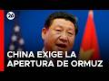🚨 CHINA EXIGE REABRIR EL ESTRECHO | El embajador ante la ONU insta a levantar bloqueos navales