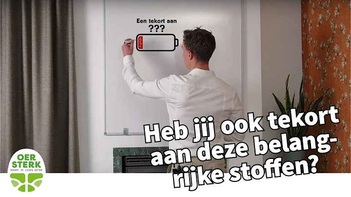 Heb jij ook tekort aan deze belangrijke stoffen? W...